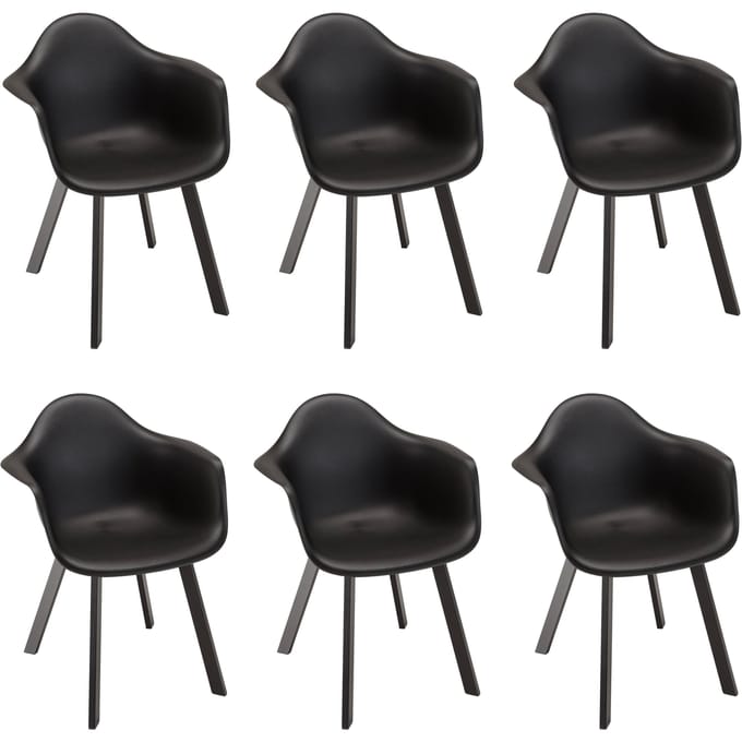 Set van 6 tuinstoelen Mali | Macabane