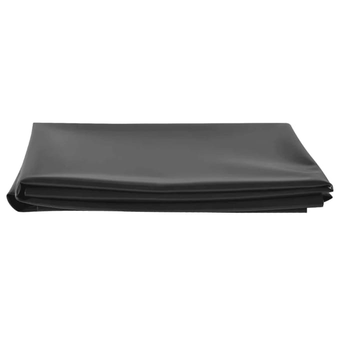 vidaXL - Vijverliner - 7 - x - 4 - m - PVC - 0,5 - mm - Zwart