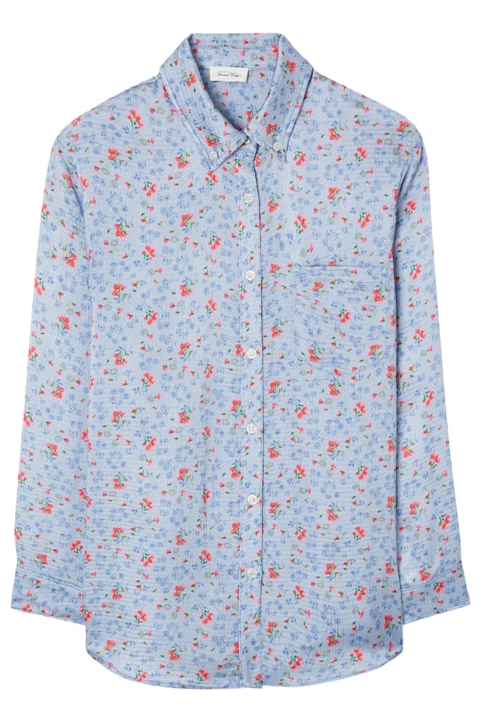 American Vintage Shaning Shirt Lynette Taglia: L | Magliette intime Outlet | Donna