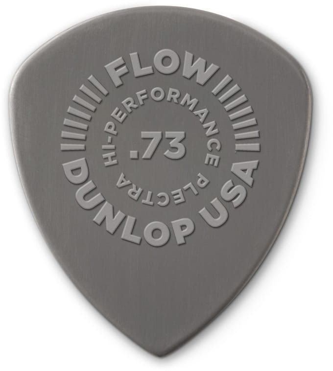 Jim Dunlop Flow - Plectrums - Nylon - 0,73 mm - Player's Pack 12 Stuks