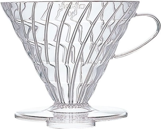Hario V60-03 Kunststof Dripper (Transparant)