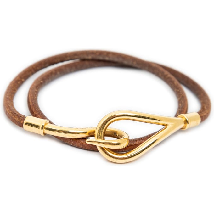 Jumbo Hook Double Tour Bracelet   armband