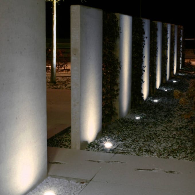Albert Leuchten Zwenkbare LED grondspot inbouwlamp Fabio, 3000K