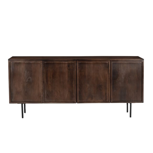 Livingfurn - Dressoir Elan - 180x75x40 cm - Mangohout