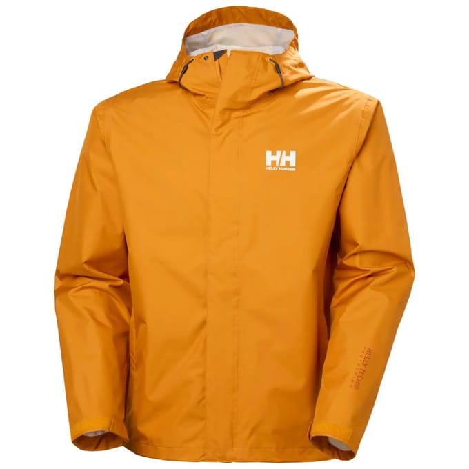 Helly Hansen Seven J, regenjas, heren, geel