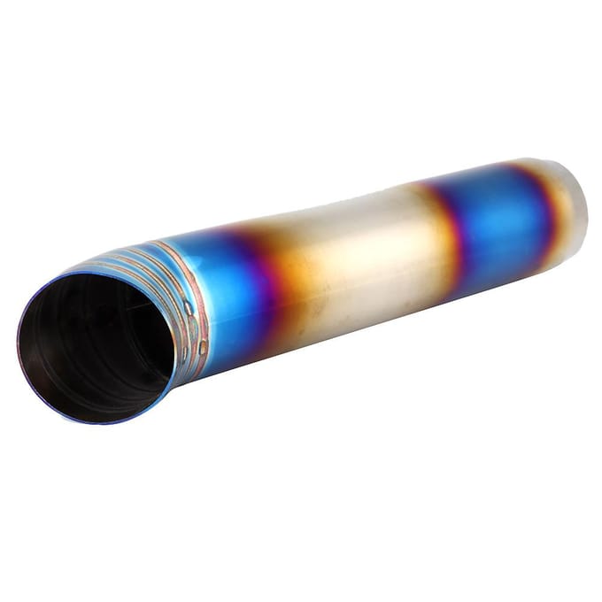 76mm3in Auto Uitlaat Tip Pijp Staart Inlaat Uitlaat Buis Universeel Accessoire blue