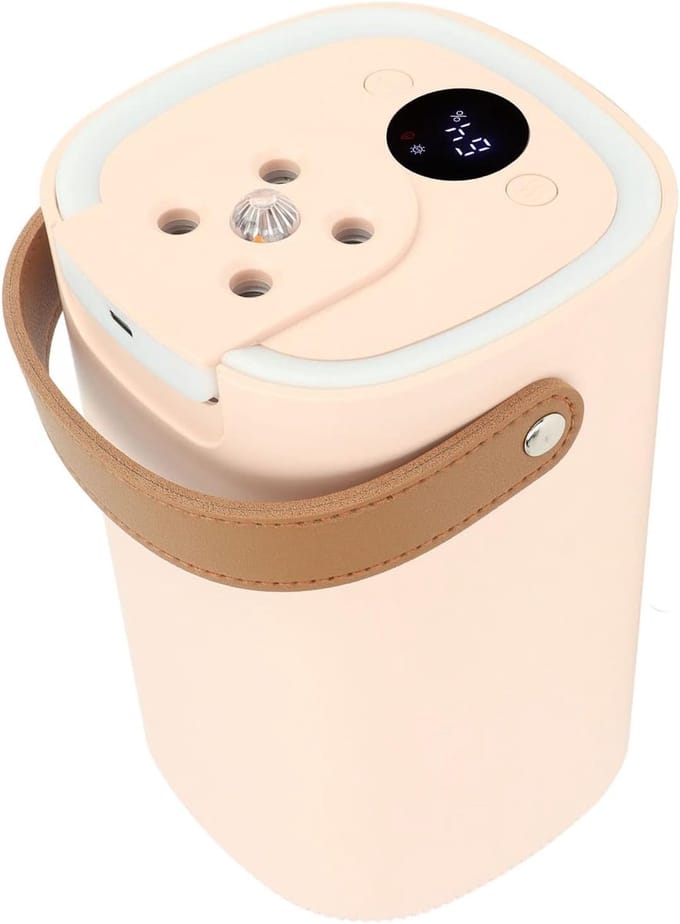 Luchtbevochtiger Mini - Verdamper Cool Mist - Comfortabele Lucht - Stille Werking - 1000ml Capaciteit - Wit
