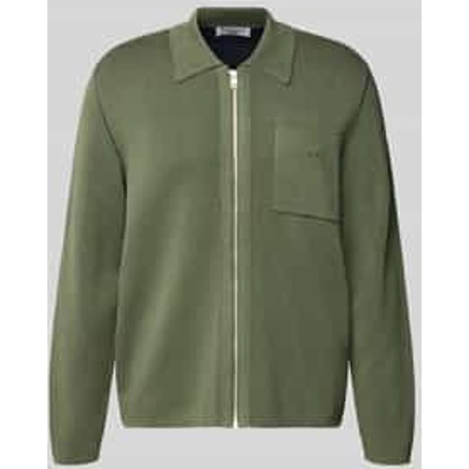 Regular fit Cardigan van Katoenmix