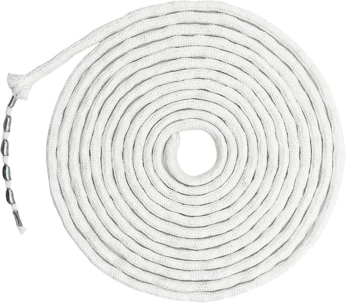 SnelShoppen - 30g-10m Lood Tape voor Gordijnen, Zware Lood Band, Gewogen Voor Gordijnen en Mosquito Net, Wit, Ideaal voor Stikwerk en Plakken