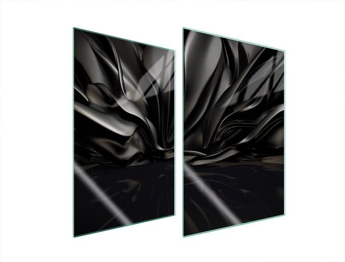 TMK ArtDeko - Beschermplaat - Gehard Glas - 2x35x52 cm