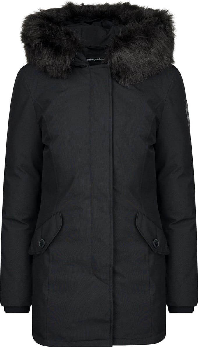 Paragoose - Dames Winterjas Nina Black Bont-Model 2025