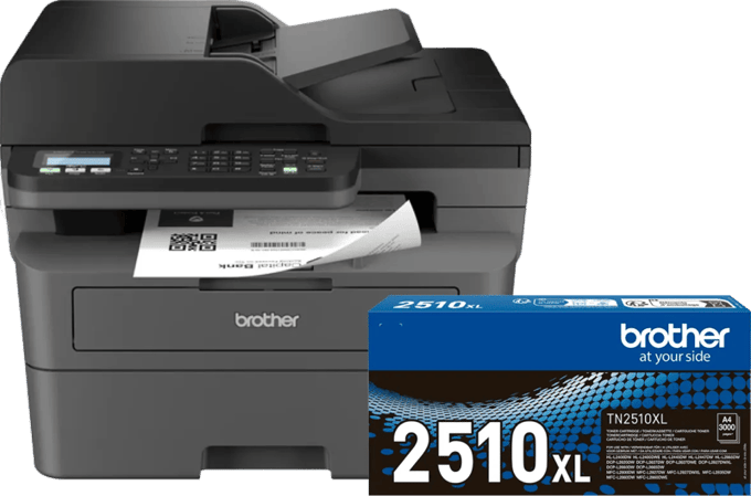 Brother MFC-L2800DW + 1 extra zwarte XL toner
