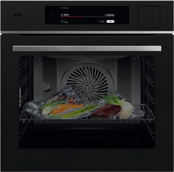 AEG 9000 ProAssist met SteamPro - Combi hetelucht- en stoomoven TP9SB831AT