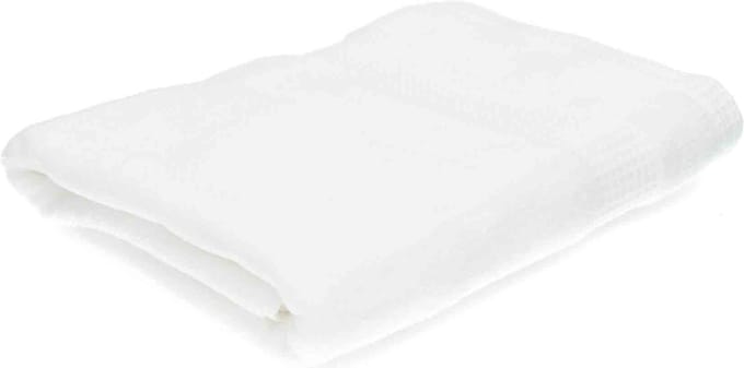 Lasa Home | Badhanddoek Natural BIO GOTS Wit 70x140 cm