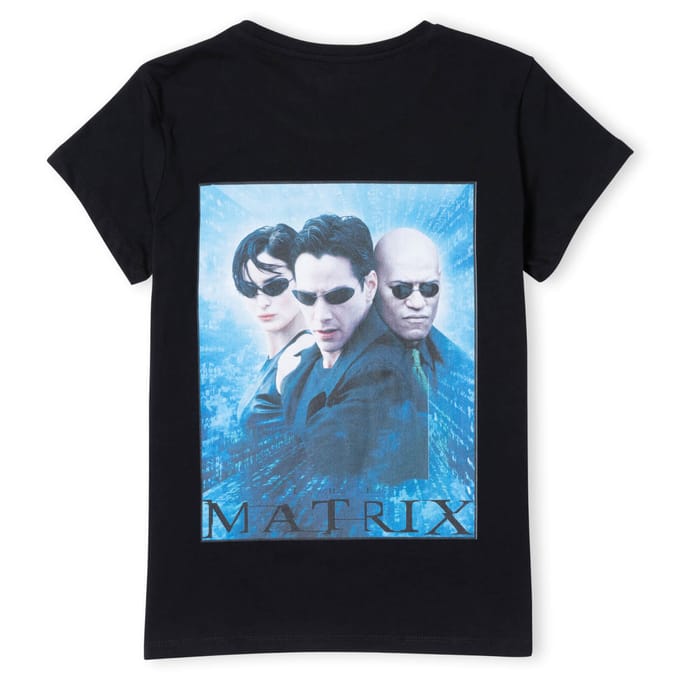 The Matrix Code Women's T-Shirt - Zwart - XL