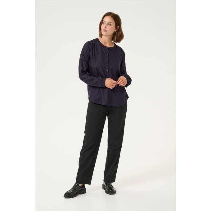 Blouse met lange mouwen Regular fit Dawn Purple
