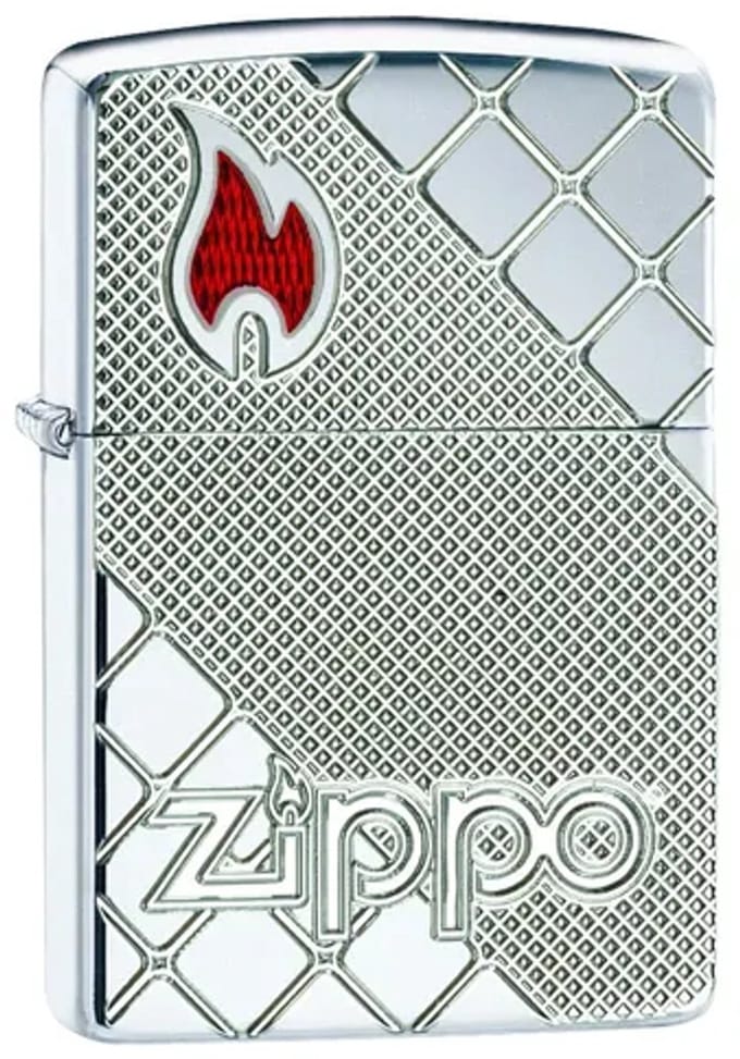 Zippo aansteker Deep Carved Mosaic