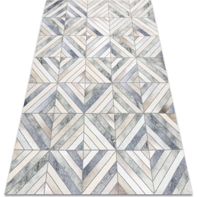 Kleden Rugsx Tapijt PATCHWORK 21721 beige / grijs - 120x170 cm