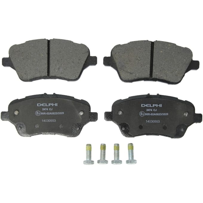Remblokset DELPHI LP2474, voor