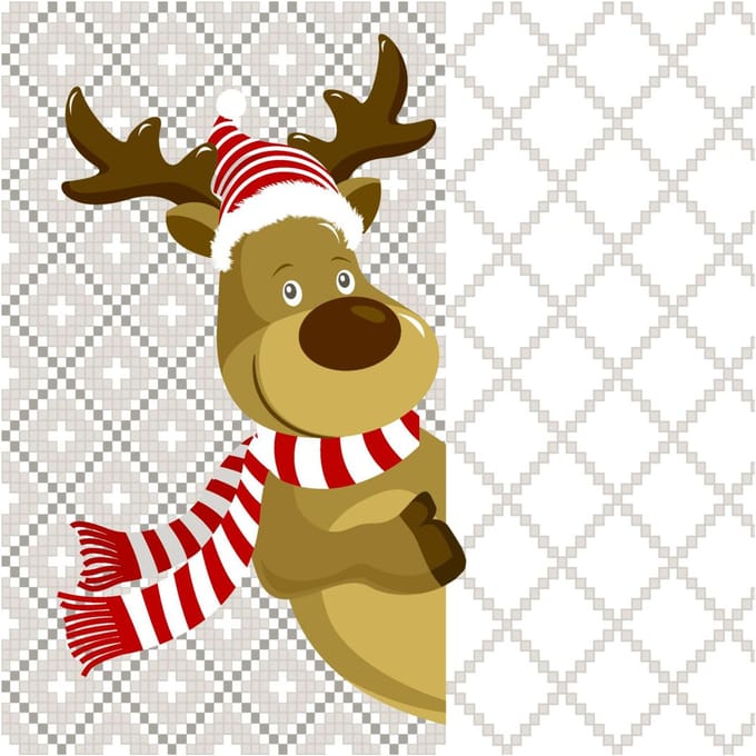 Servet "Hello Christmas" - 20 stuks
