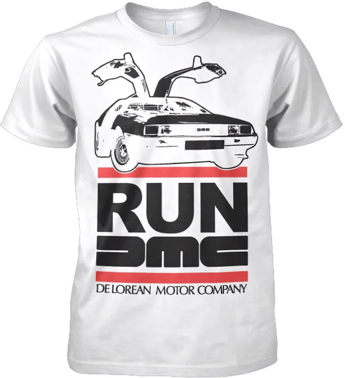 Hybris Run De Lorean T-shirt SH-1-15373-H19-17