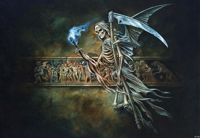 Fotobehang Alchemy Gothic | V8 - 368cm x 254cm | 130gr/m2 Vlies