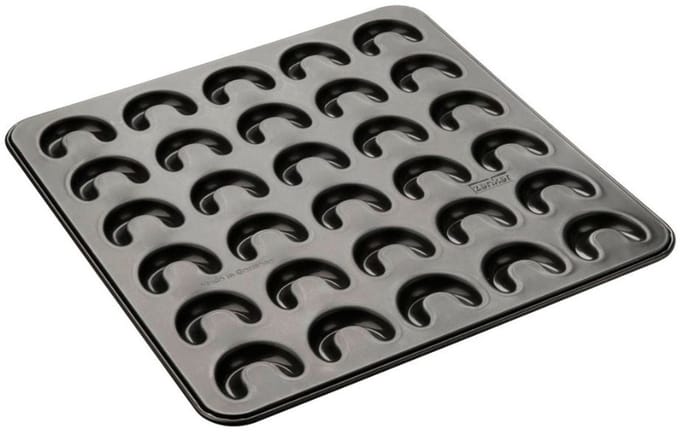 Plaque voor 30 vanillecroissants 31 x 32 cm Zenker Special Creative
