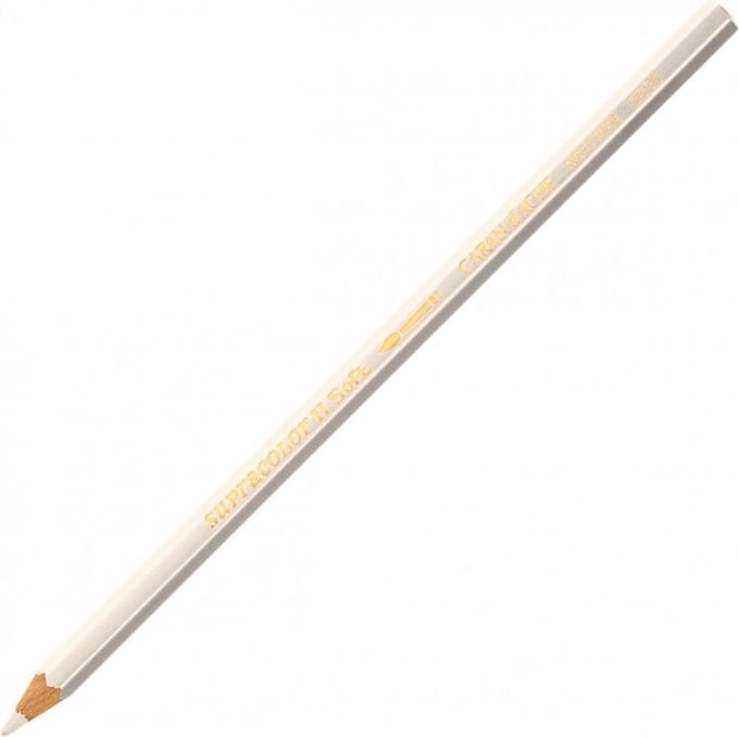 Caran d'Ache Supracolor aquarel potlood 001 white