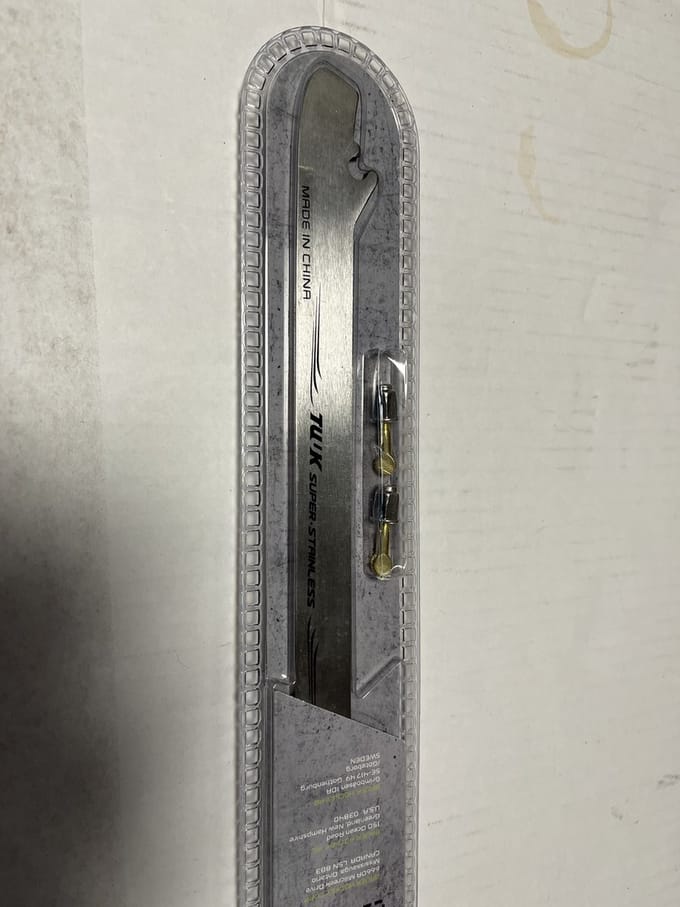 Goalie schaatsijzer 4 MM 05 One 80/60 Bauer Vertex