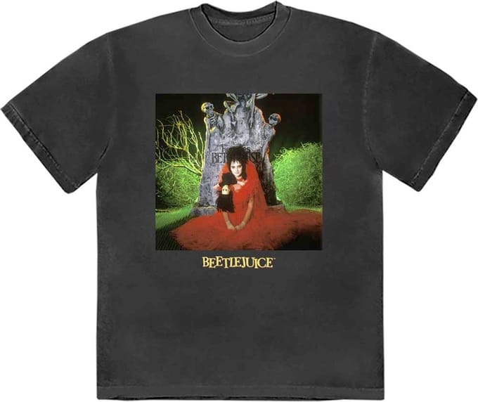 Beetlejuice - Lydia Grave Heren T-shirt - 2XL - Zwart