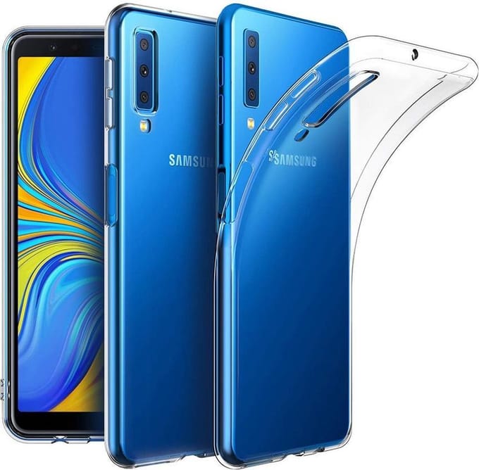 HB Hoesje Geschikt voor Samsung Galaxy A9 2018 - Siliconen Back Cover - Transparant