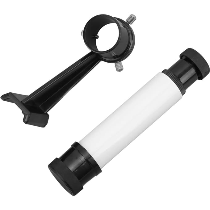 5X Astronomische Telescoop Zoeker met Inline Basis Standaard 5x24 Draagbare Kruisdraad Telescoop black