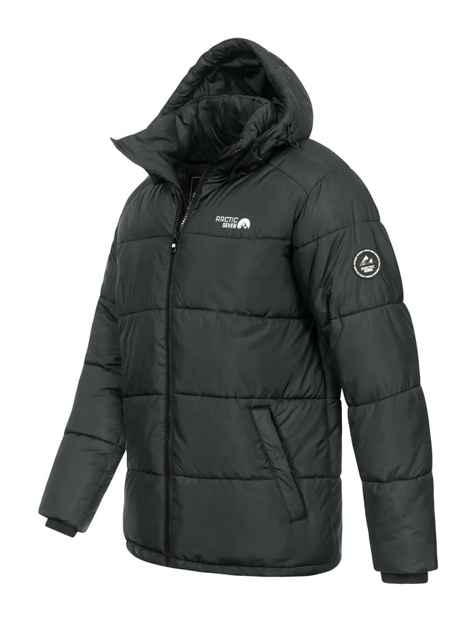 Arctic Seven Heren Winter Puffer Jas AS-333 – Warm, Sportief, Waterafstotend