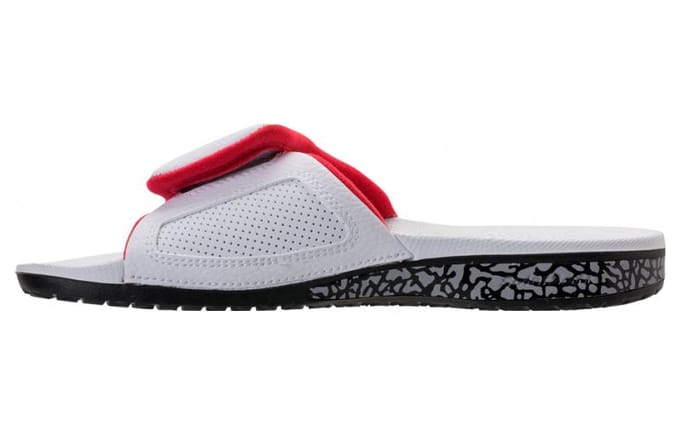 Jordan Hydro Iii Retro Wit Universiteitsrood Cement 854556-103 45 gray