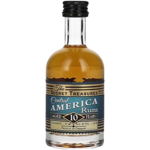 The Secret Treasures 10 Years Old Central America Rum 40% Vol. 0,05l