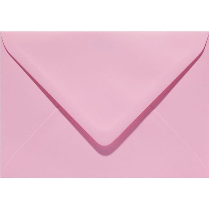 Envelop Papicolor EA5 156x220mm babyroze pak à 6 stuks