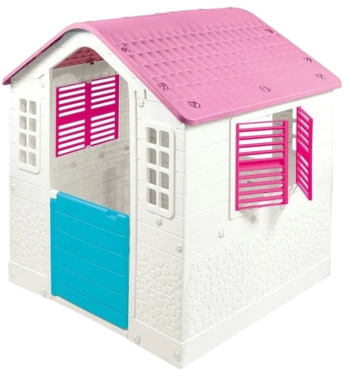 Dolu Speelhuis Wit/Roze