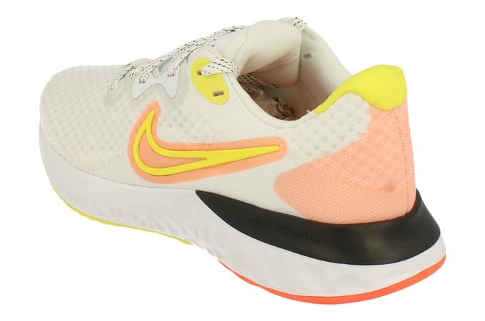 Nike Dames Renew Run 2 Witte Sneakers