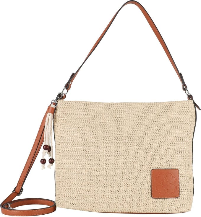GERRY WEBER Schoudertas Beach Fun Hobo Nature Beige