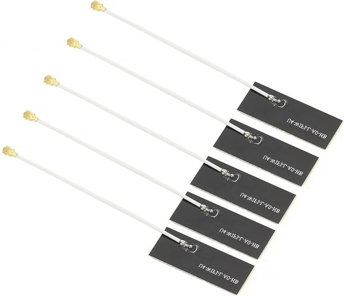 Dual Band WiFi Antenne 2.4G 5G voor Netwerkkaarten 5 Stuks