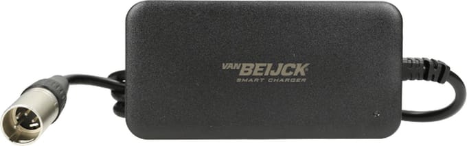 Acculader - 36V - 2A - 4-pins Neutrik - Van Beijck