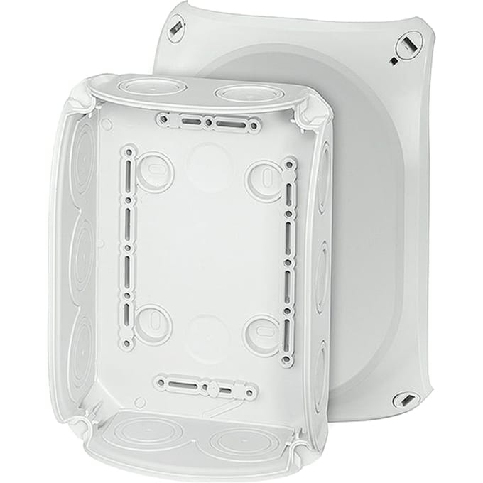 Hensel DK 1000 G Aftakkast (b x h) 180 mm x 130 mm Grijs-wit (RAL 7035) IP66 1 stuk(s)