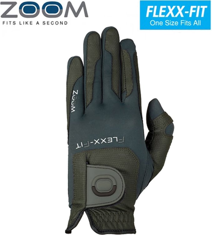 Zoom Tour Cabretta Leren Golfhandschoen, antraciet
