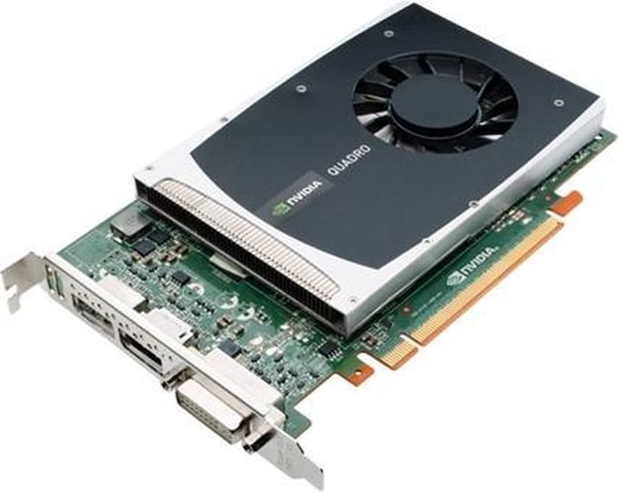 1 GB NVIDIA Quadro 2000 2DP & 1DVI-I