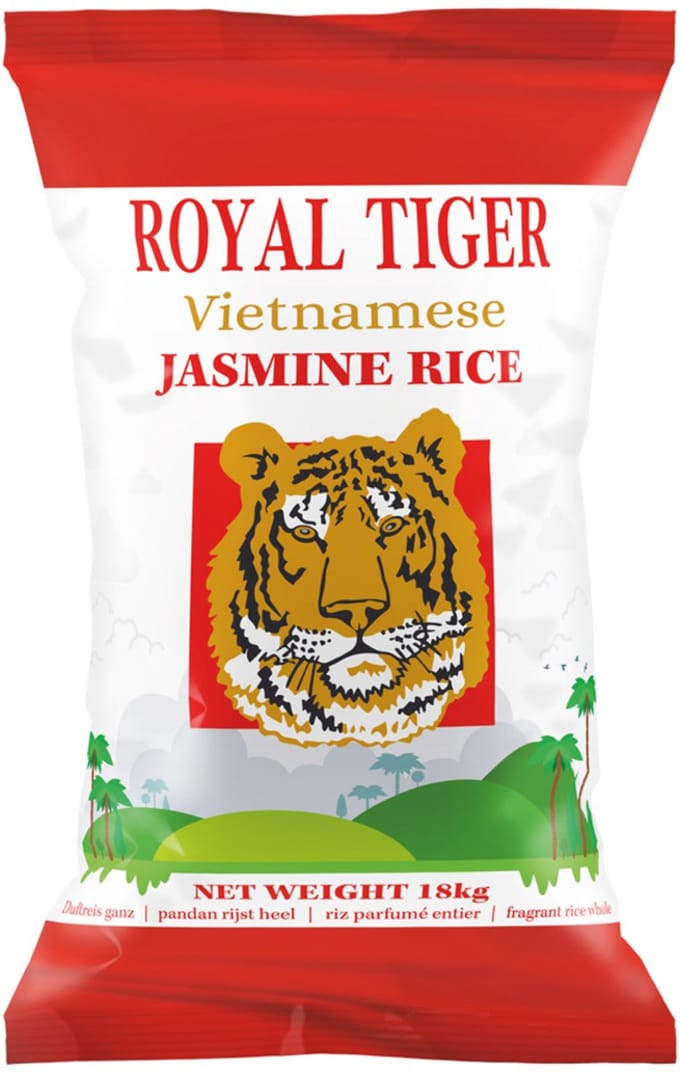 Royal Tiger Vietnamese Jasmijn rijst 18 kg