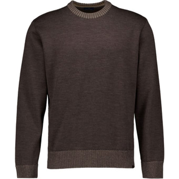 Paul & Shark Trui Shark Tag Soft Cool Touch Wool Crewneck Falcon / male