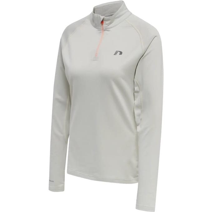 Newline 1/2 Zip LS Dames - Sporttruien - wit - Vrouwen