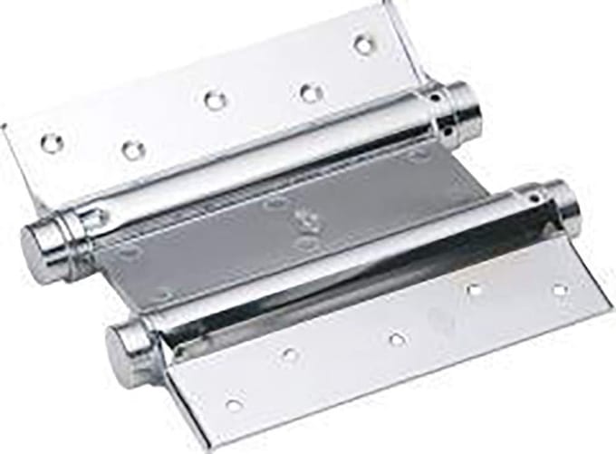 Spiraalveer scharnier model M STA blk maat 36 150mm dubbelwerkend