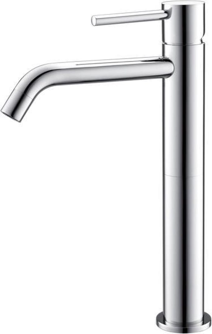 Wiesbaden Style XL wastafelkraan hoog chroom