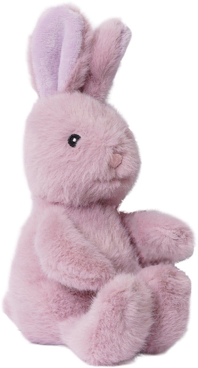 Speelgoedtopdeals - Pluche Knuffel - Kiki Konijn paars 15 cm